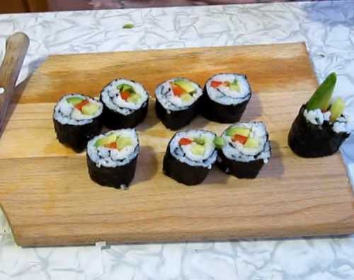 Рецепты суши в домашних условиях, секреты выбора